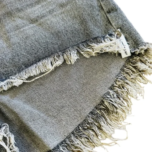 One Teaspoon High Waist Bonita Denim Shorts - Picture 3 of 11